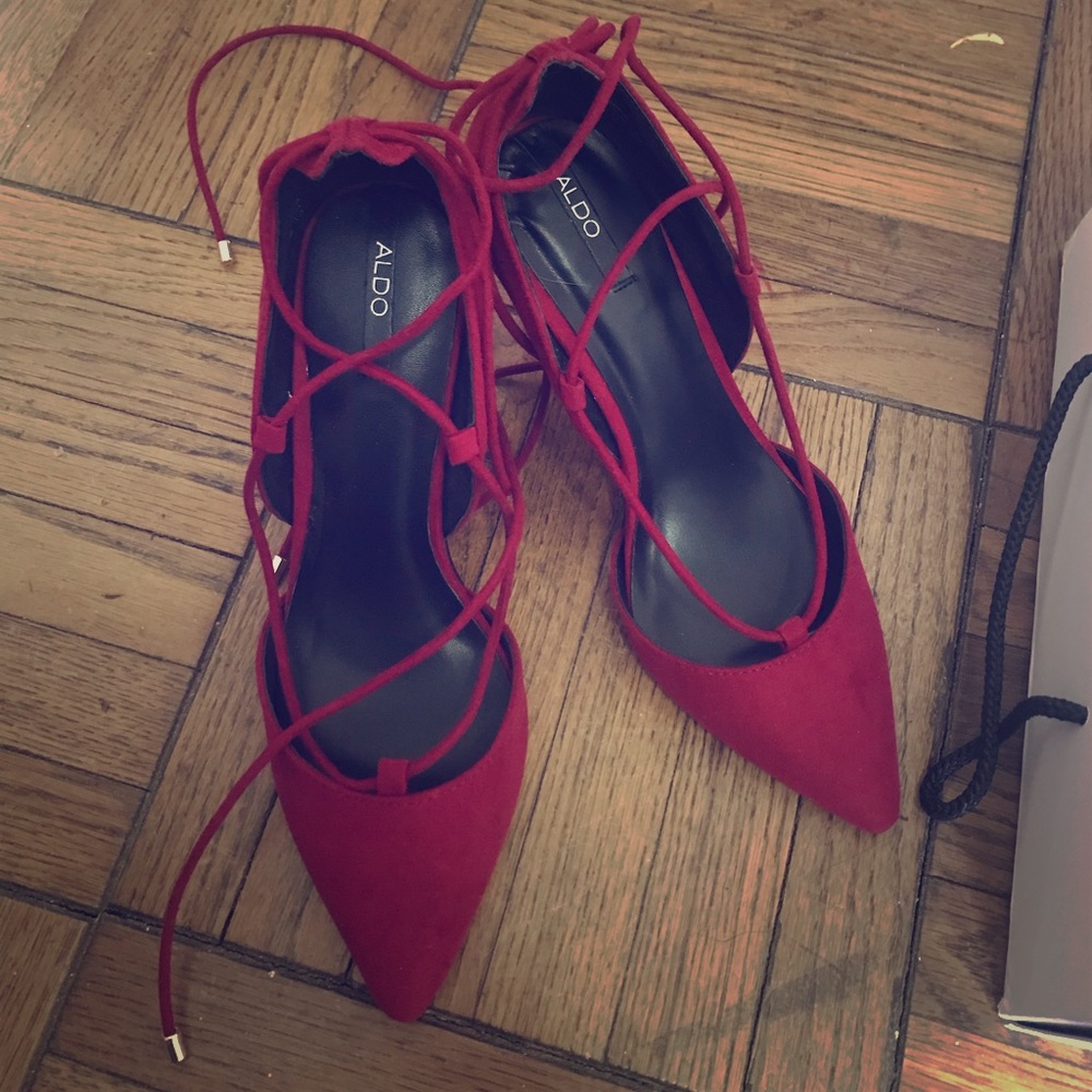 ALDO Red heeled Sandal